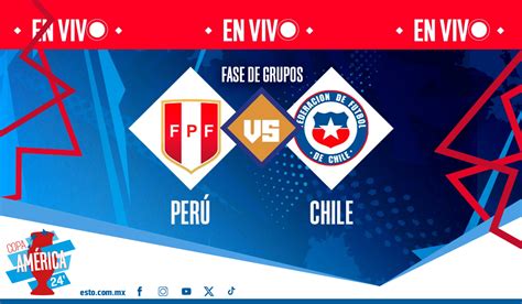 partido peru vs chile en vivo